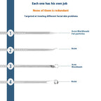 Pimple Pin – 4-Piece Stainless Steel Acne Remover Set (kopie)